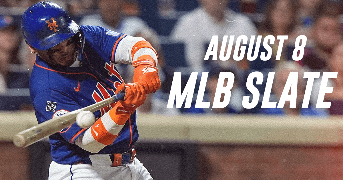 MLB Player Props and Parlays: August 8