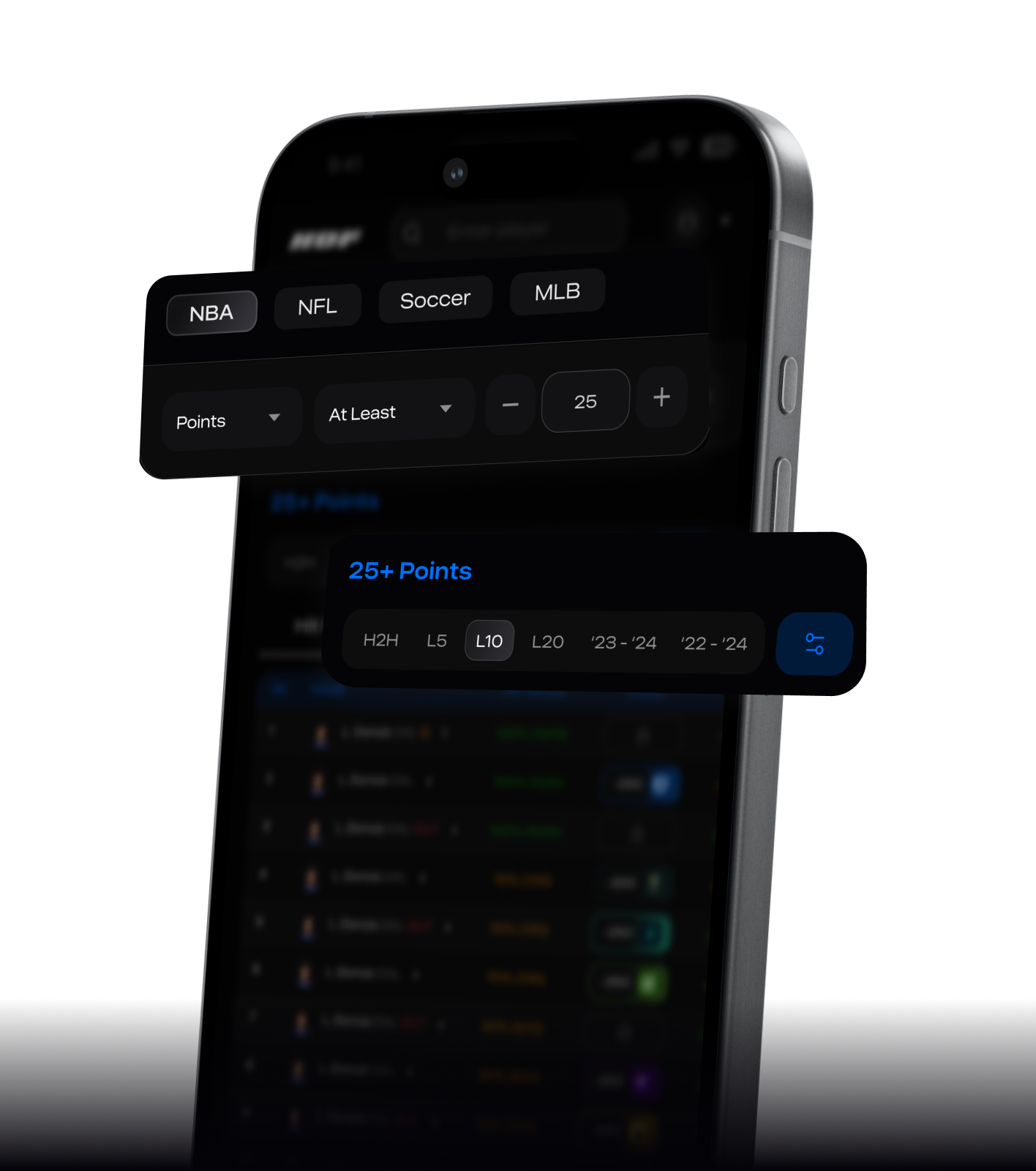 CREATE CUSTOMIZED LEADERBOARDS app screenshot